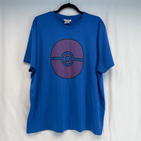 Pokemon T-Shirt Blue Lightweight Men’s Size Extra Large - Picture 6 of 12